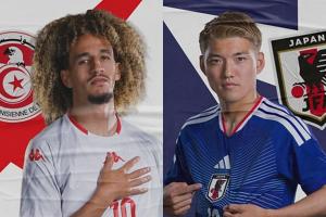突尼斯vs日本首发:久保伤缺,中村敬斗、伊东纯也、汉尼拔先发